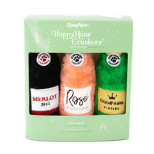Load image into Gallery viewer, Zippy Paws Happy Hour Wine Crusherz – 3 Pack
