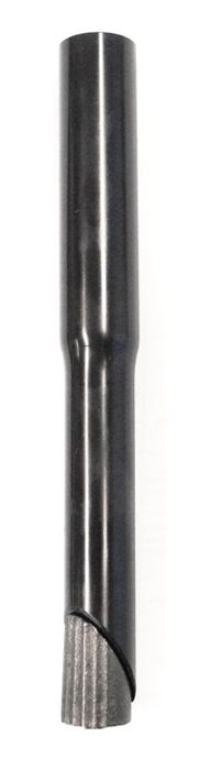 Stem Adaptor Riser, CR-MO in Black, Diameter step up from 22.2mm to 25.4mm