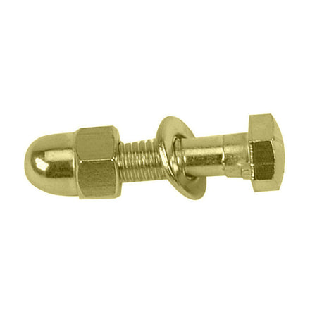 Seat Bolt with Capped Nut for Bicycle Seat Post Clamp Gold
