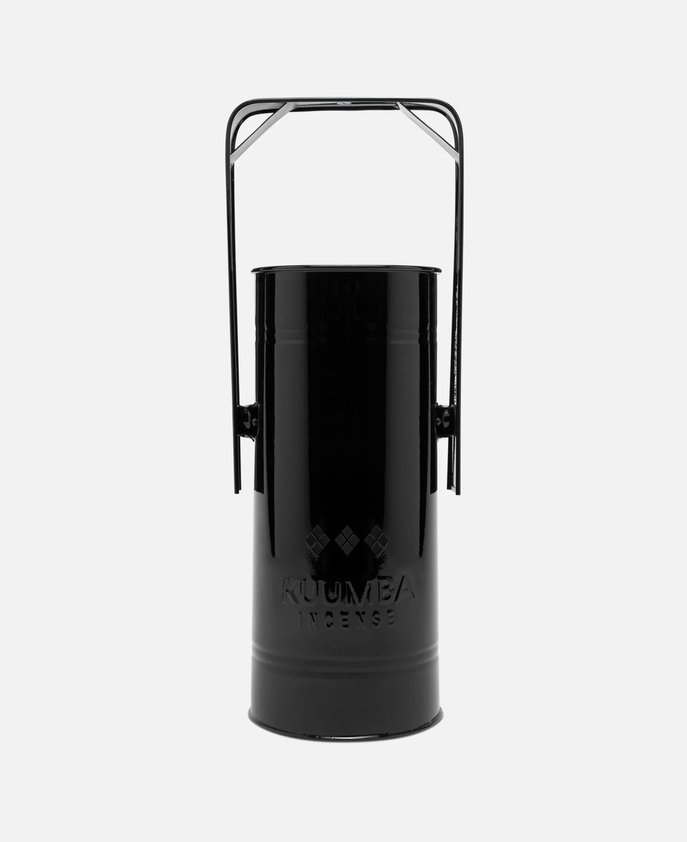 Kuumba International - Embossed Metal Can Incense Burner Black Kuumba International - Embossed Metal Can Incense Burner Black