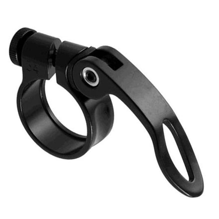 Seat Post Clamp Quick Release Black 31.8mm