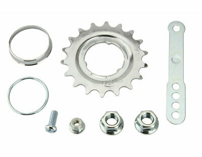 18T Coaster Hub Rear Sprocket Kit Chrome