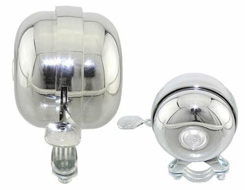 Spinning Bicycle Bell Chrome