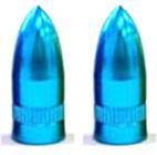 Missile Valve Caps Blue
