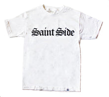 Load image into Gallery viewer, Saint Side - Old English T-Shirt White
