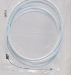 Gear Derailleur Cable White Inner/Outer 70" x 75" length