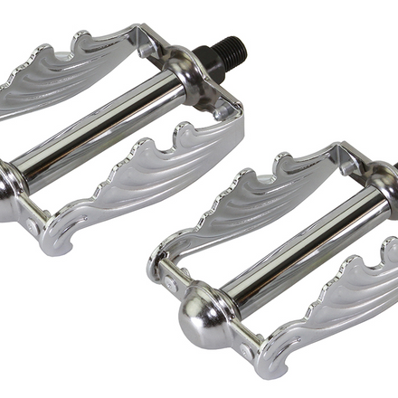 Wing Pedals 1/2" Chrome