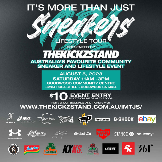It's More Than Just Sneakers Adelaide Event August 5th