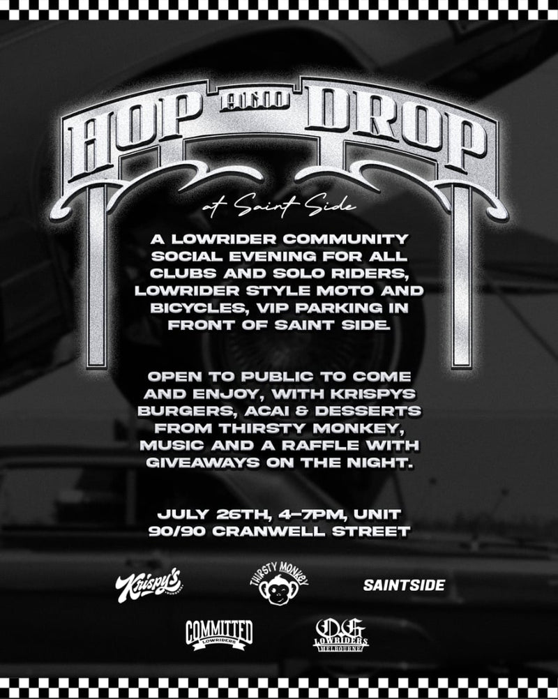 Hop & Drop at Saint Side - July 26th