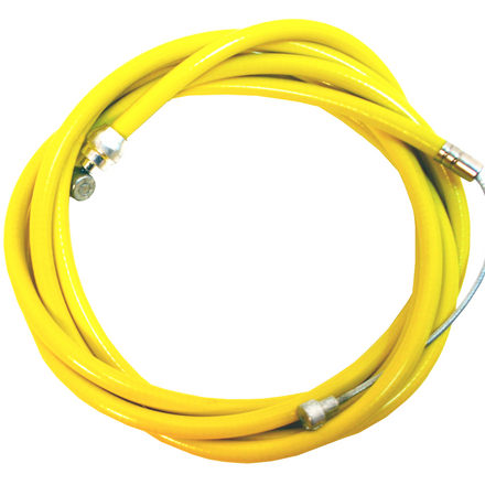 DRS Brake Cable Inner & Outer, 1.6mm x 1500mm Length Universal Yellow