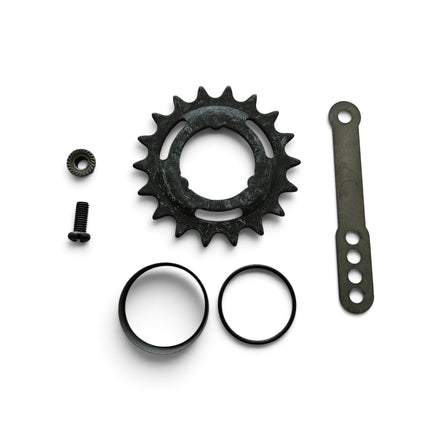 18T Coaster Hub Rear Sprocket Kit Black