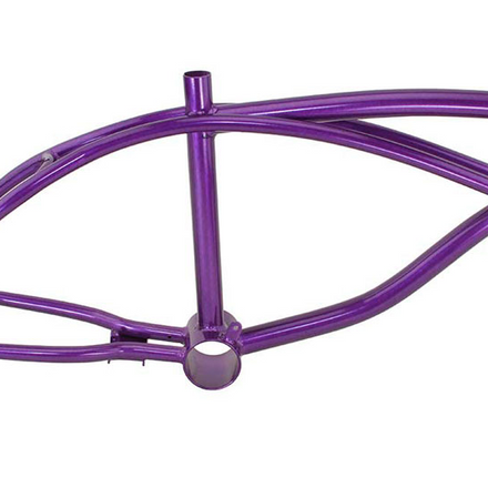 16" Bicycle Frame in Gloss Metallic Purple