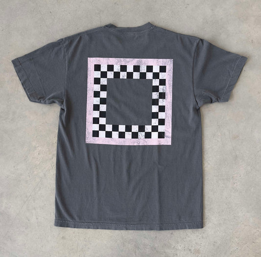 Saint Side Ignition T-shirt Washed Black/Powder Pink - L,XL,2XL ONLY