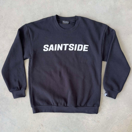 Saint Side 16th Anniversary Crewneck Black