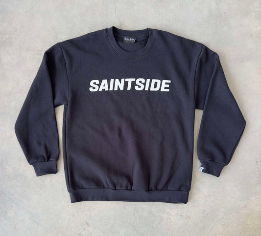 Saint Side 16th Anniversary Crewneck Black - XL ONLY