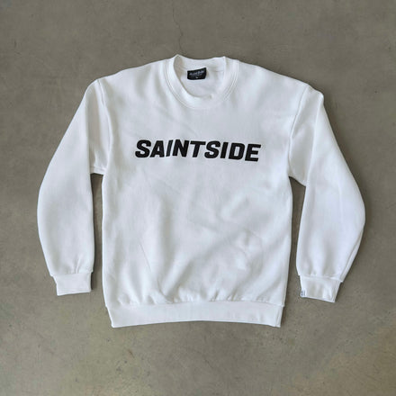 Saint Side 16th Anniversary Crewneck White - S