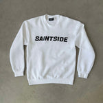 Saint Side 16th Anniversary Crewneck White - S,2XL ONLY