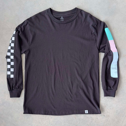 Saint Side Pit Crew Long Sleeve Black - S,XL ONLY