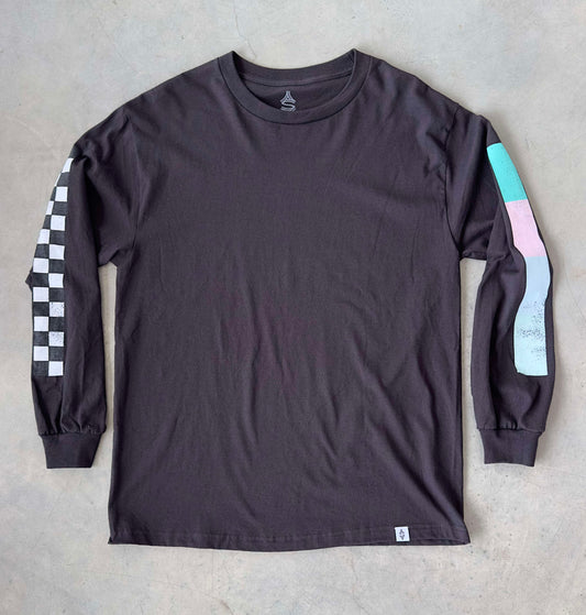 Saint Side Pit Crew Long Sleeve Black - S,XL ONLY