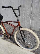 Load image into Gallery viewer, &quot;Rootbeer Rambler&quot; 26&quot; Saint Side Scrambler Style Bicycle
