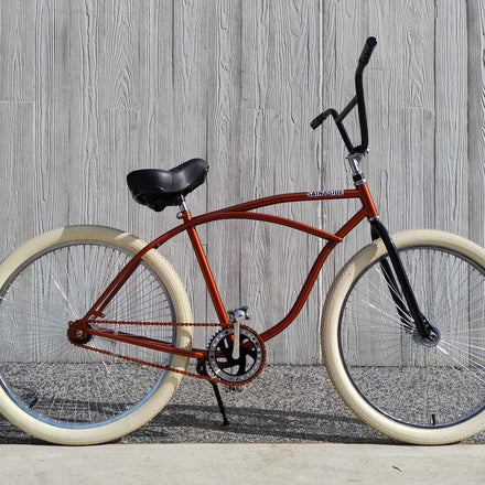 "Rootbeer Rambler" 26" Saint Side Scrambler Style Bicycle