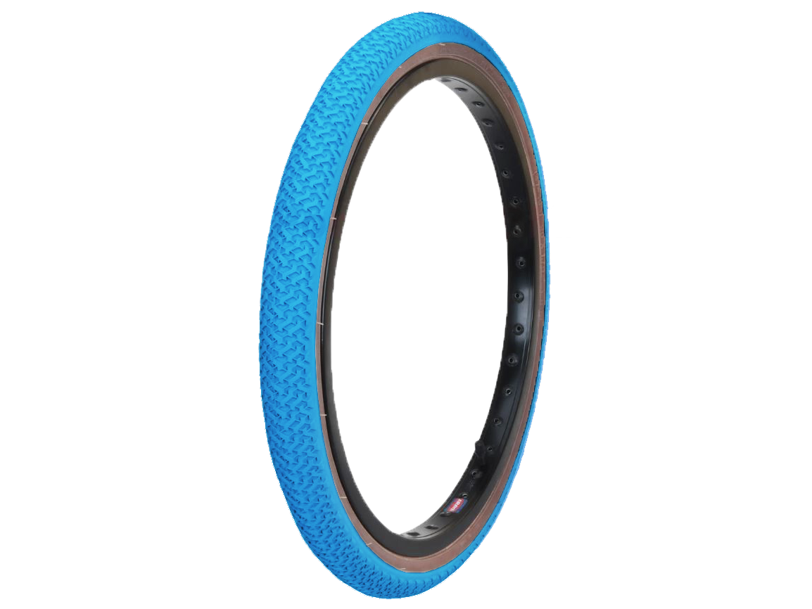 Tyre Kenda K55 20&amp;quot; x 1.75&amp;quot; Light Blue/Skin Side Wall – Saint Side