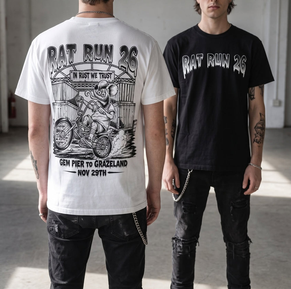 Rat Run 2026 Event Tshirt Preorder - Ends Nov 10