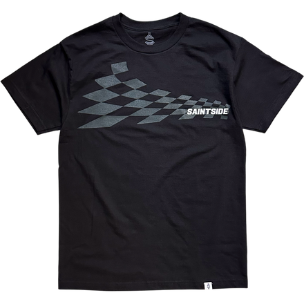 2026 World Cup Croatia Check Tshirt Check Wave Black with Grey IN STOCK