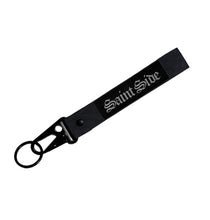 Load image into Gallery viewer, Saint Side - Old English Carabiner Strap Navy
