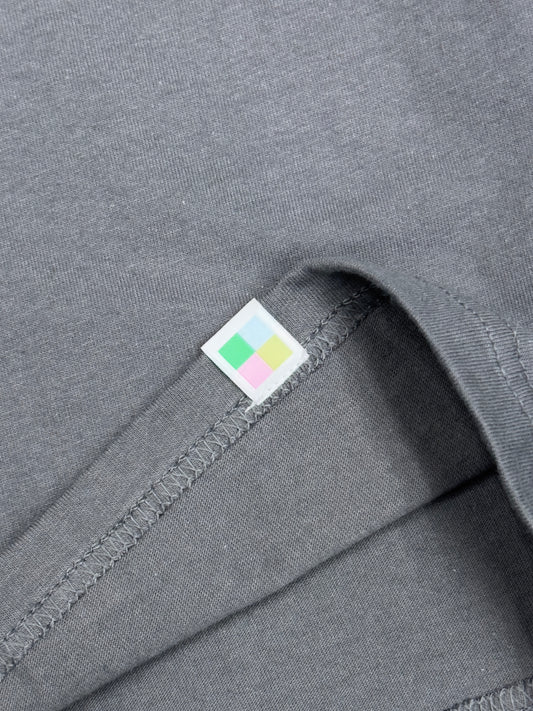 Saint Side Motor Mechanics Tshirt Gunmetal Grey