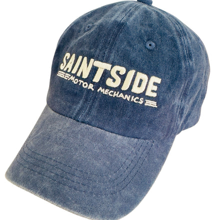 Motor Mechanics Washed Cap Blue
