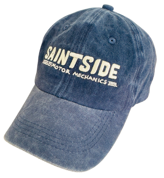 Motor Mechanics Washed Cap Blue