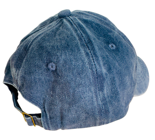 Motor Mechanics Washed Cap Blue
