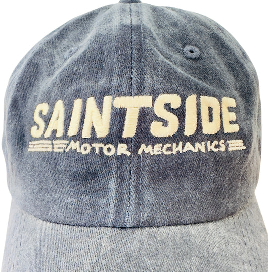 Motor Mechanics Washed Cap Blue