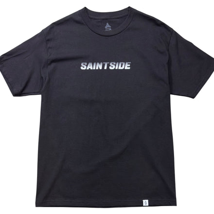 Gradient Saint Side Logo Tshirt Black
