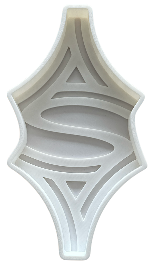 All Roads 3D Printed Throw Tray Regular White