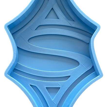 All Roads 3D Printed Throw Tray Regular Silk Light Blue