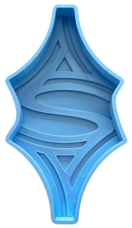 All Roads 3D Printed Throw Tray Regular Silk Light Blue