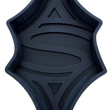 All Roads 3D Printed Throw Tray Large Black