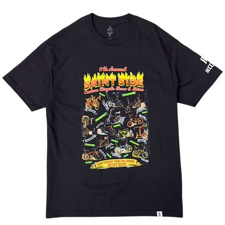 Saint Side 17th Show & Shine Tshirt Black