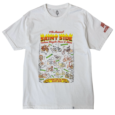 Saint Side 17th Show & Shine Tshirt White