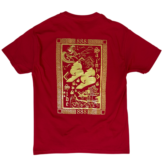 Saint Side Year Of The Horse Tshirt Red