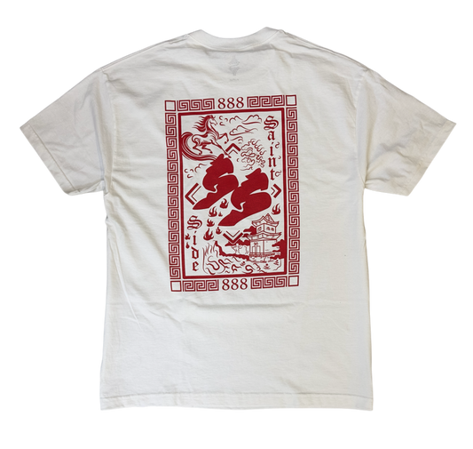 Saint Side Year Of The Horse Tshirt White