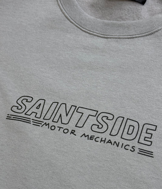 Motor Mechanics Crewneck - Grey