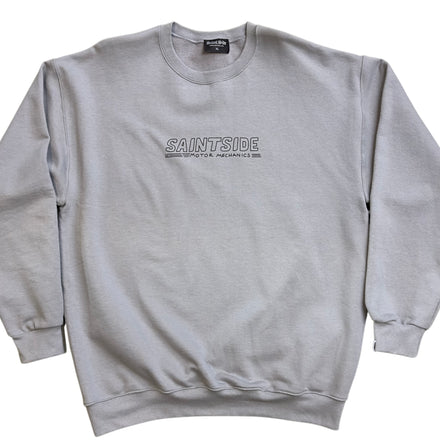 Motor Mechanics Crewneck - Grey