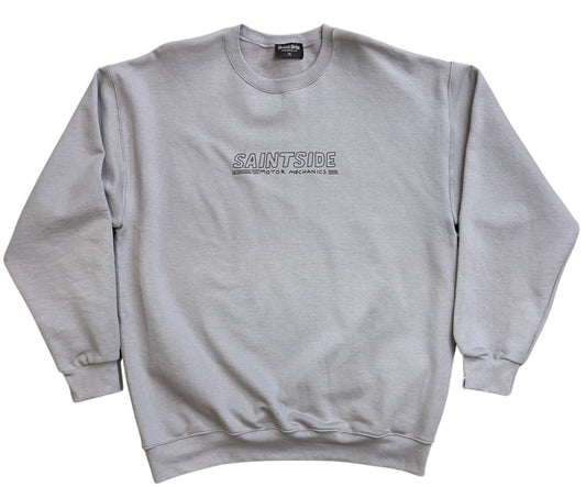Motor Mechanics Crewneck - Grey