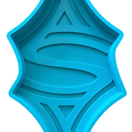 All Roads 3D Printed Throw Tray Regular Flat Teal