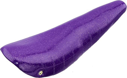 20" Banana Saddle Seat Vinyl Sparkle Purple