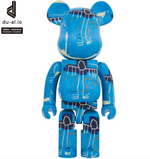 Medicom Toy BE@RBRICK - Jean Michel Basquiat #9 1000% Bearbrick