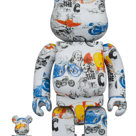 Medicom Toy BE@RBRICK 100% & 400% - Andy Warhol The Last Supper V2 Bearbrick Set